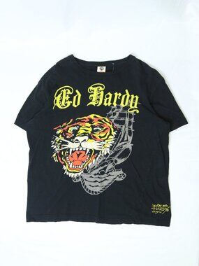 Men's Ed Hardy Crawling Tiger T-Shirt Size XL